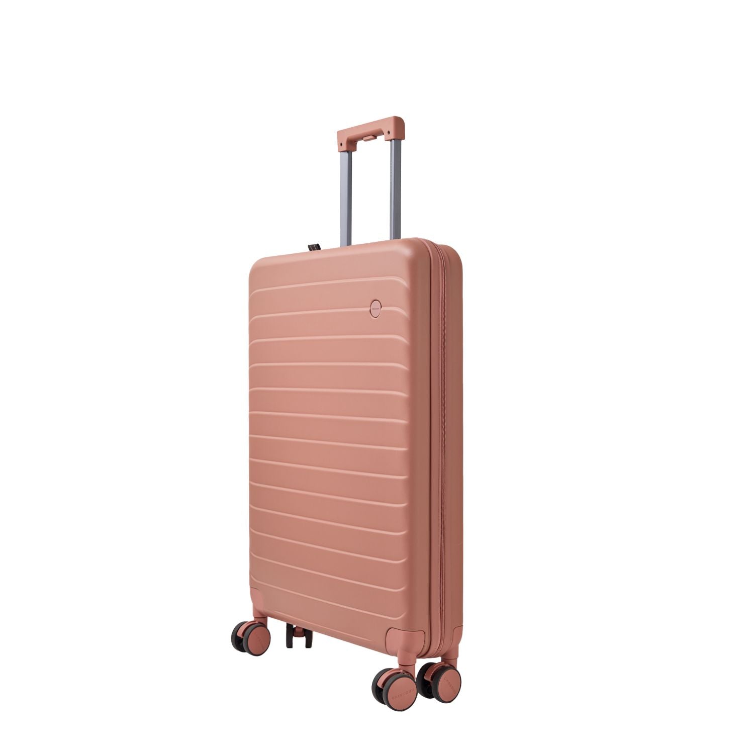 Crossing Ori Collapsible Polycarbonate 20" Carry On Luggage - Rose Quartz