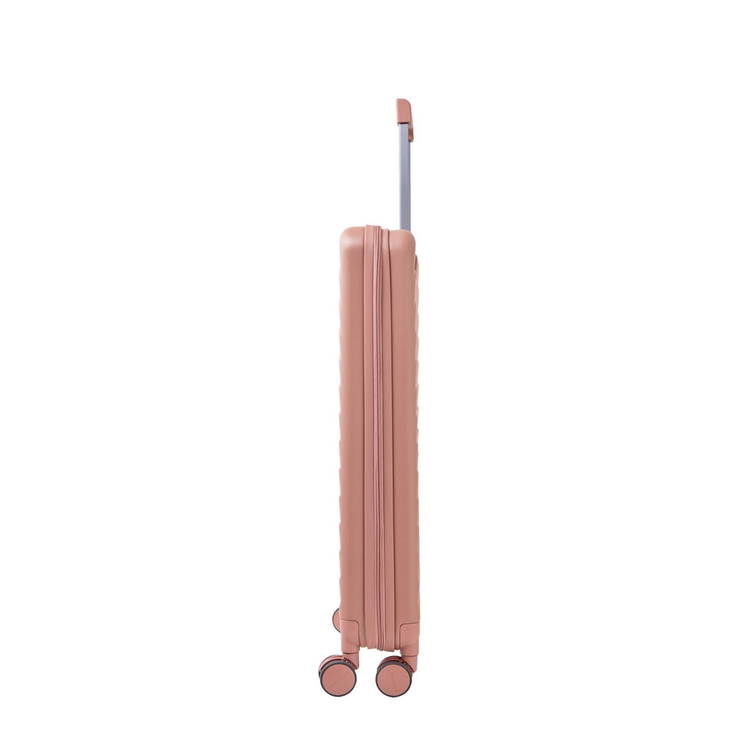 Crossing Ori Collapsible Polycarbonate 20" Carry On Luggage - Rose Quartz