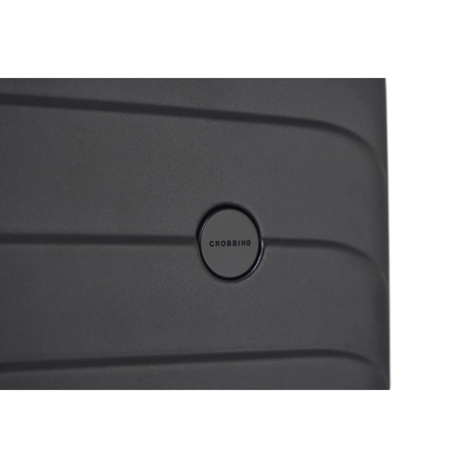 Crossing Ori Collapsible Polycarbonate 26" Medium Luggage - Black