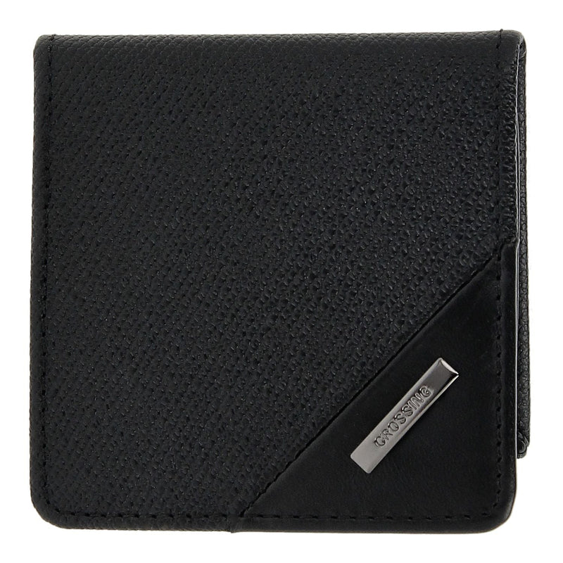 Crossing Riforma Leather Coin Pouch - Black