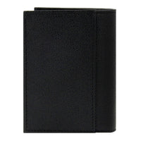 Crossing Riforma Short Leather Wallet With Coin Pouch RFID - Black