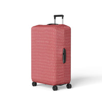 Crossing Stroke Series Luggage Cover M (23'-26') - Crimson