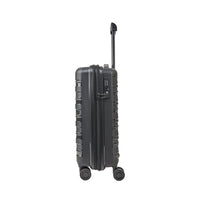Crossing Supra Polypropylene Expandable 20" Carry On Luggage Spinner - Black