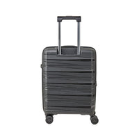Crossing Supra Polypropylene Expandable 20" Carry On Luggage Spinner - Black