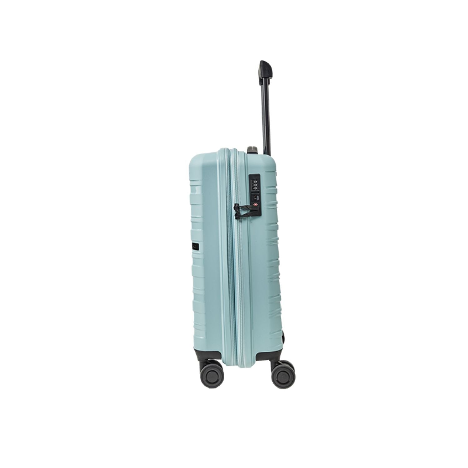 Crossing Supra Polypropylene Expandable 20" Carry On Luggage Spinner - Blue