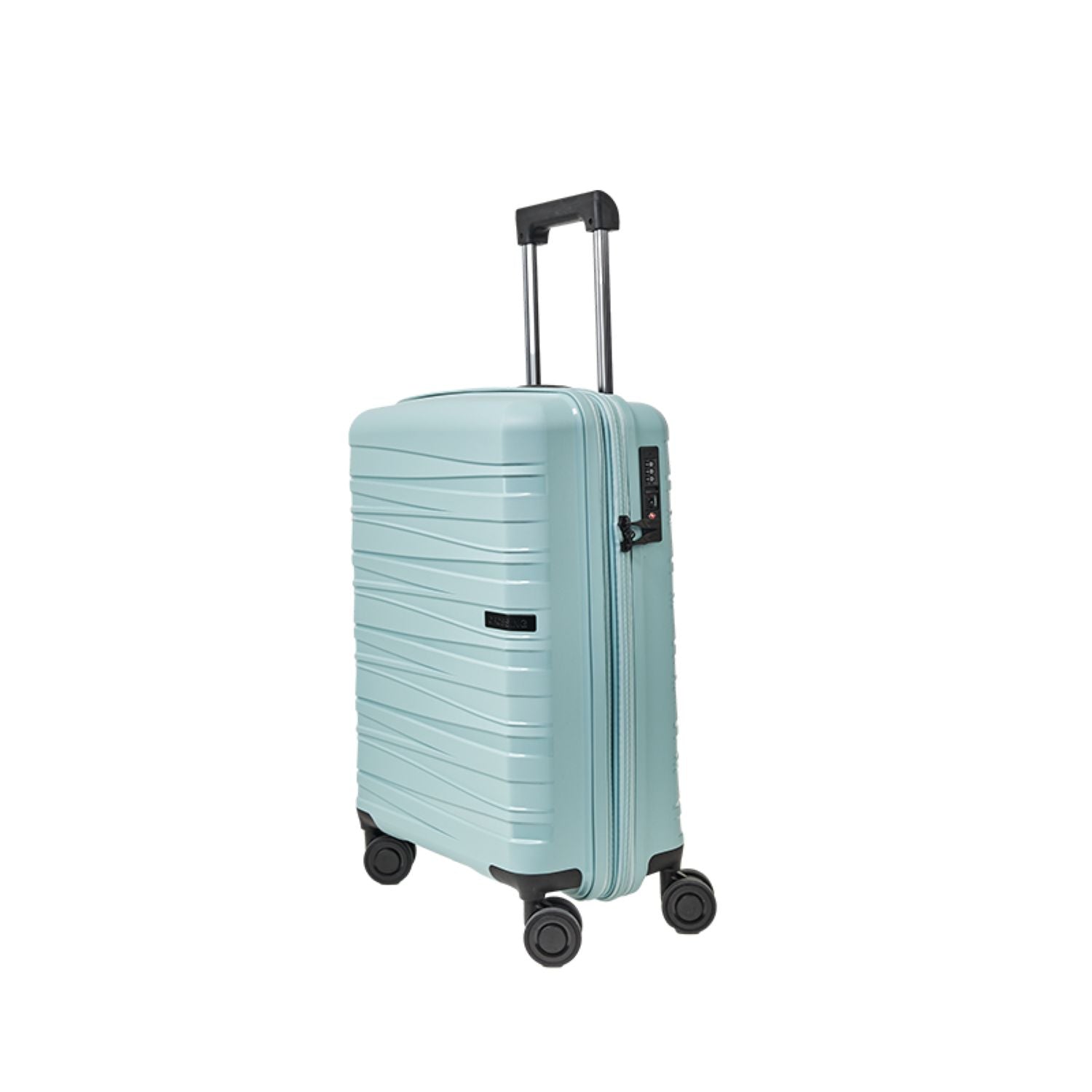 Crossing Supra Polypropylene Expandable 20" Carry On Luggage Spinner - Blue