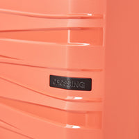 Crossing Supra Polypropylene Expandable 20" Carry On Luggage Spinner - Tangerine Red