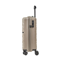 Crossing Supra Polypropylene Expandable 20" Carry On Luggage Spinner - Taupe