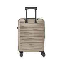 Crossing Supra Polypropylene Expandable 20" Carry On Luggage Spinner - Taupe