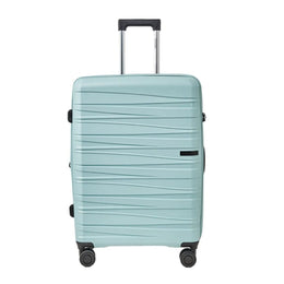 Crossing Supra Polypropylene Expandable 24" Medium Luggage Spinner - Blue