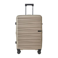 Crossing Supra Polypropylene Expandable 24" Medium Luggage Spinner - Taupe