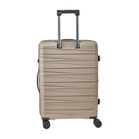 Crossing Supra Polypropylene Expandable 24" Medium Luggage Spinner - Taupe