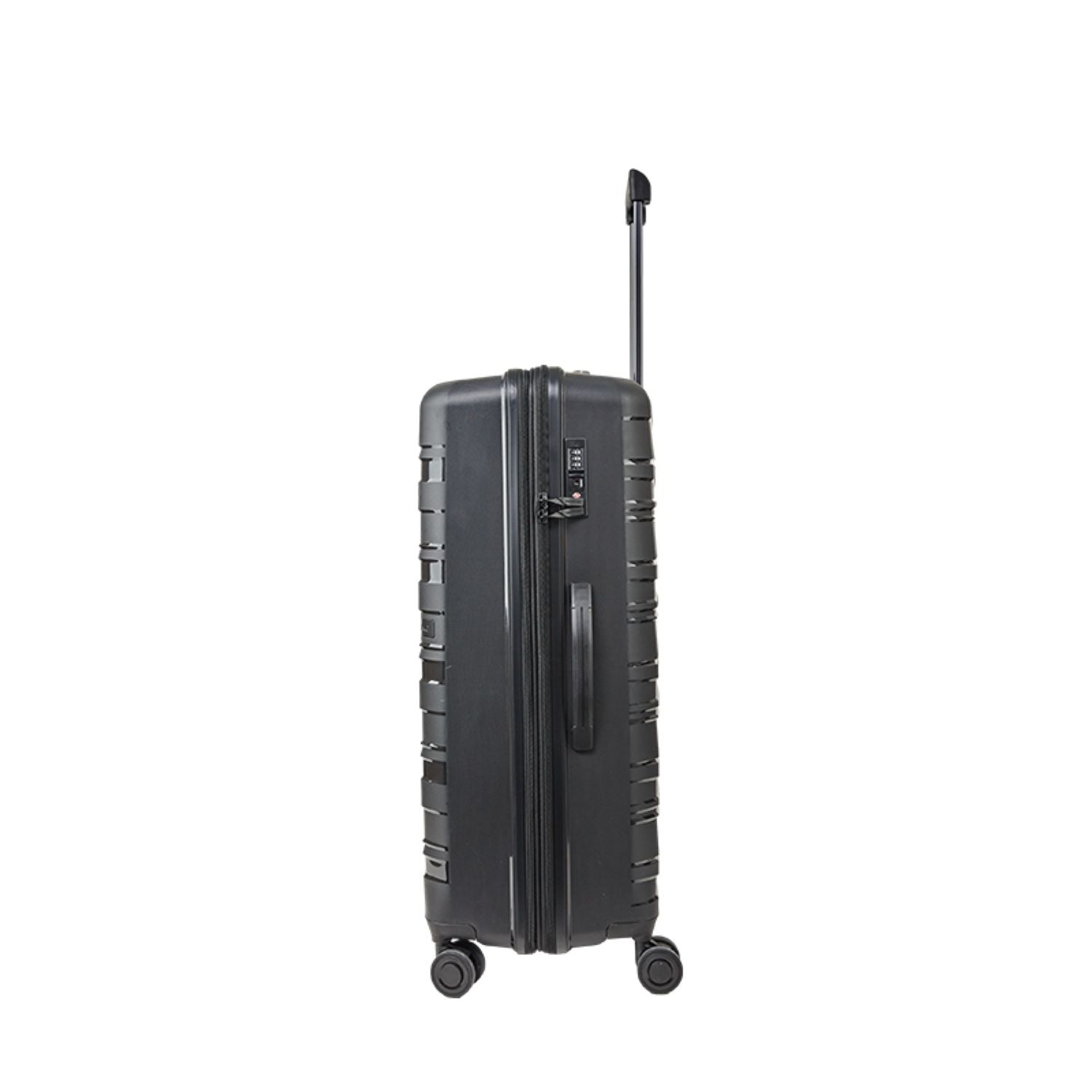 Crossing Supra Polypropylene Expandable 28" Large Luggage Spinner - Black