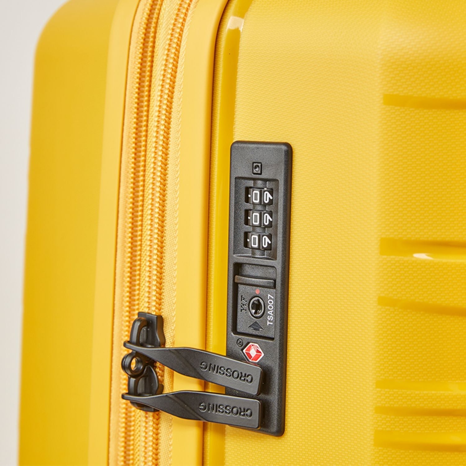 Crossing Supra Polypropylene Expandable 28" Large Luggage Spinner - Yellow