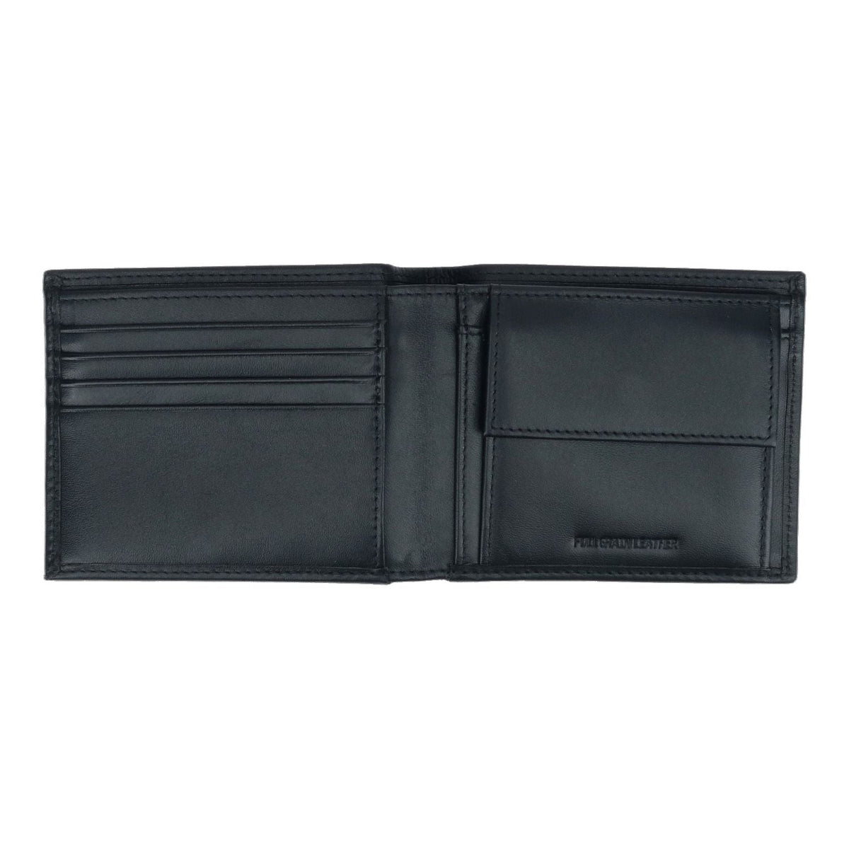 Crossing Sydney Bi-Fold Leather Wallet [12 Card Slots] Rfid - Black