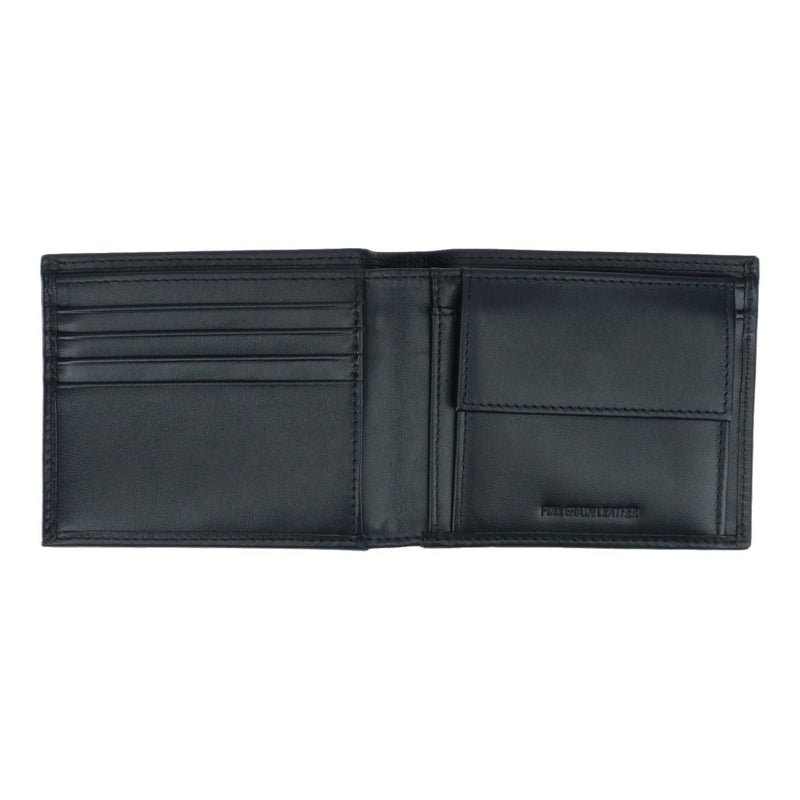 Crossing Sydney Bi-Fold Leather Wallet [12 Card Slots] Rfid - Black