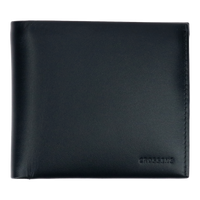 Crossing Sydney Bi-Fold Leather Wallet [18 Card Slots] - Black