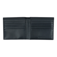 Crossing Sydney Bi-Fold Leather Wallet [18 Card Slots] - Black
