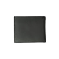 Crossing Sydney Bi-Fold Leather Wallet With Coin Pocket - Black