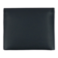 Crossing Sydney Bi-Fold Leather Wallet With Coin Pouch [12 Card Slots] - Black