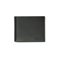 Crossing Sydney Bi-Fold Leather Wallet With Flap And Coin Pouch - Black