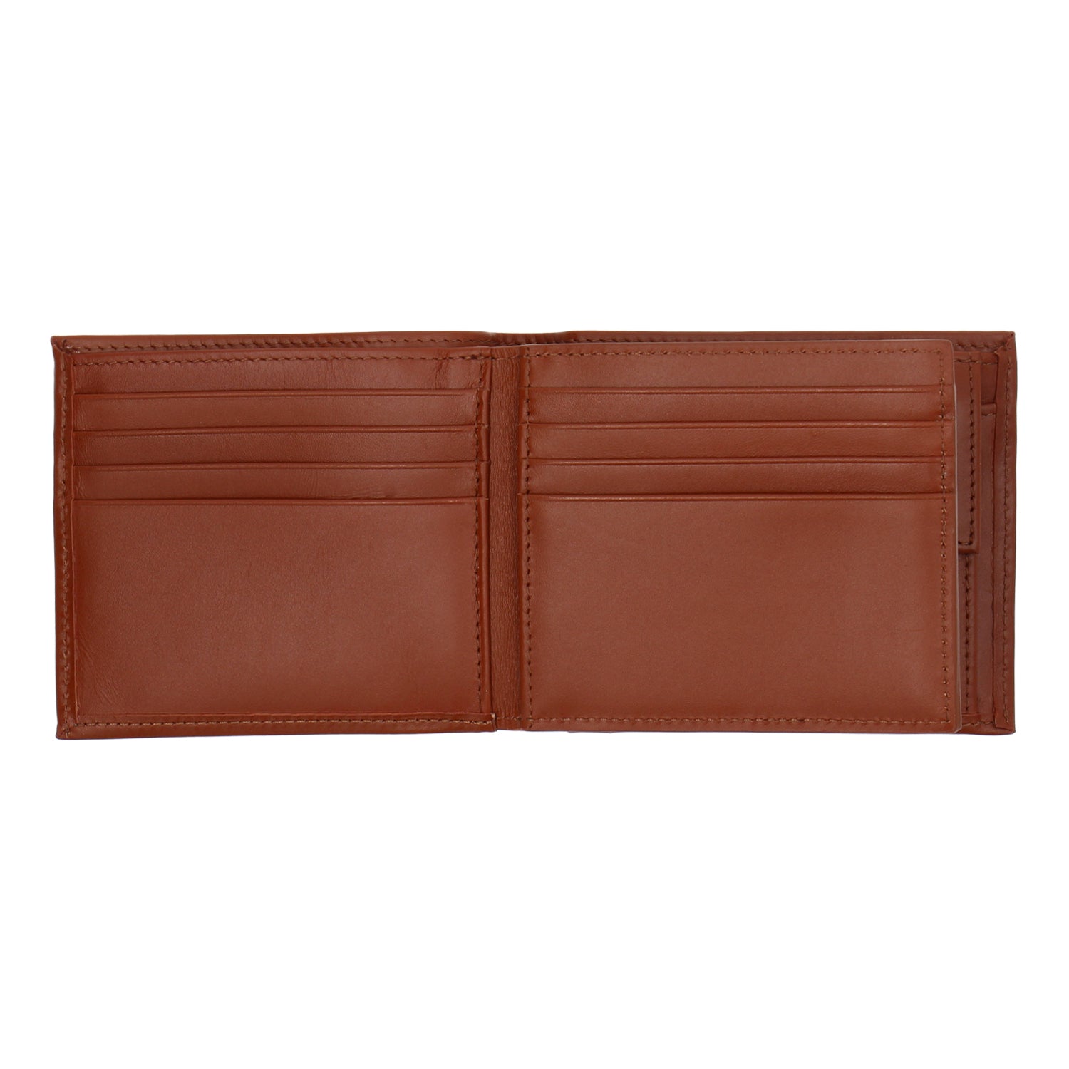 Crossing Sydney Bi-Fold Leather Wallet With Flap And Coin Pouch - Gingerbread