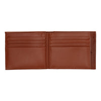 Crossing Sydney Bi-Fold Leather Wallet With Flap And Coin Pouch Rfid - Gingerbread
