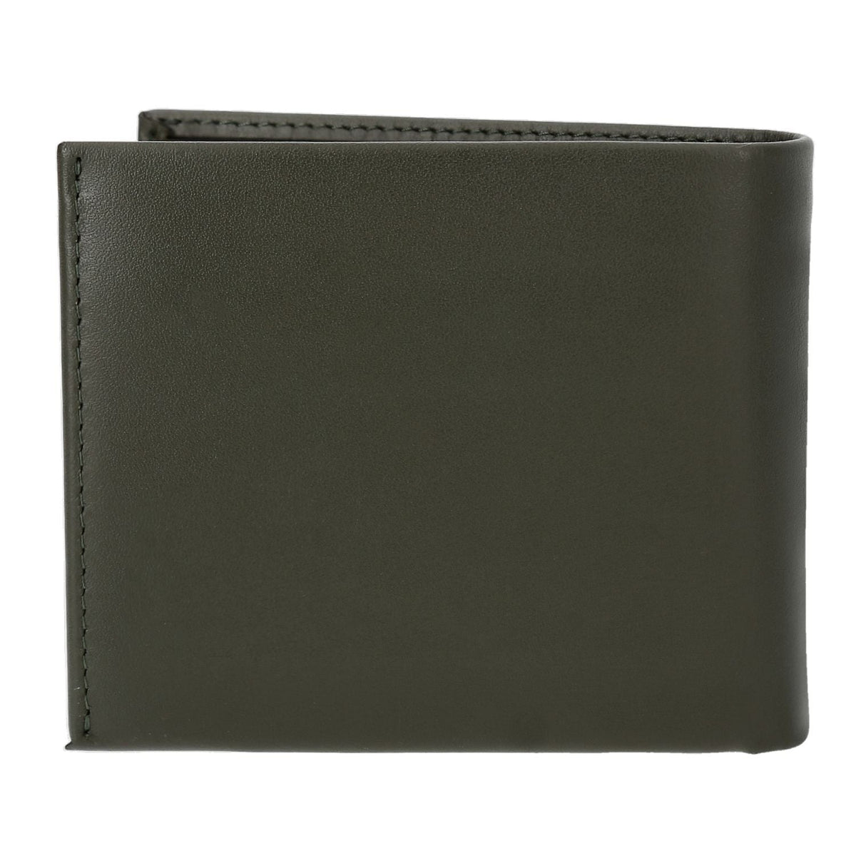 Crossing Sydney Bi-Fold Leather Wallet With Flap And Coin Pouch Rfid - Khaki