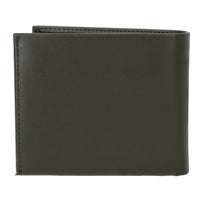 Crossing Sydney Bi-Fold Leather Wallet With Flap And Coin Pouch Rfid - Khaki