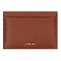 Crossing Sydney Card Holder With Horizontal Card Slots Rfid - Gingerbread