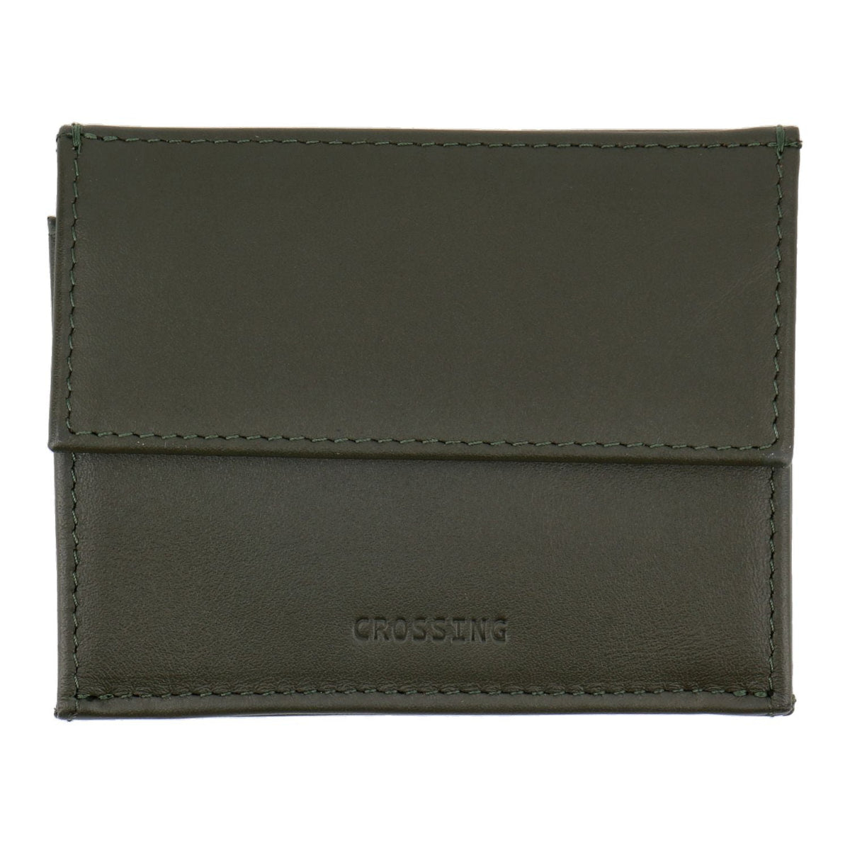 Crossing Sydney Coin Pouch W/ Card Case Rfid - Khaki