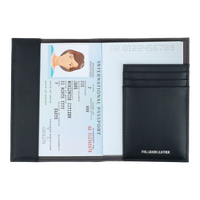 Crossing Sydney Passport Holder -  Black