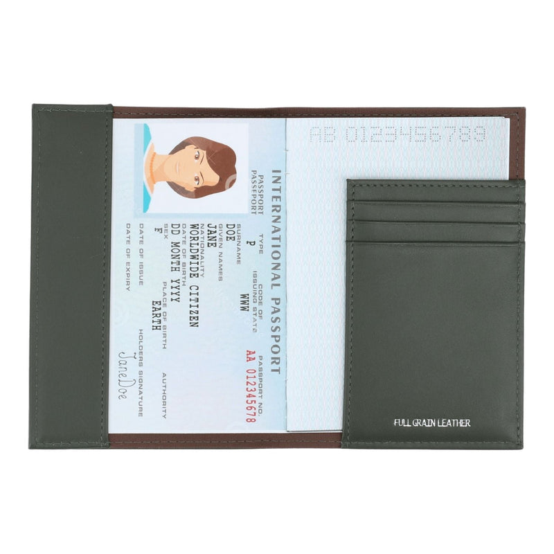 Crossing Sydney Passport Holder Rfid - Khaki
