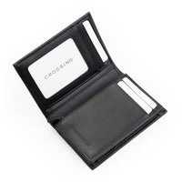 Crossing Sydney Short Leather Wallet With Coin Pouch - Black