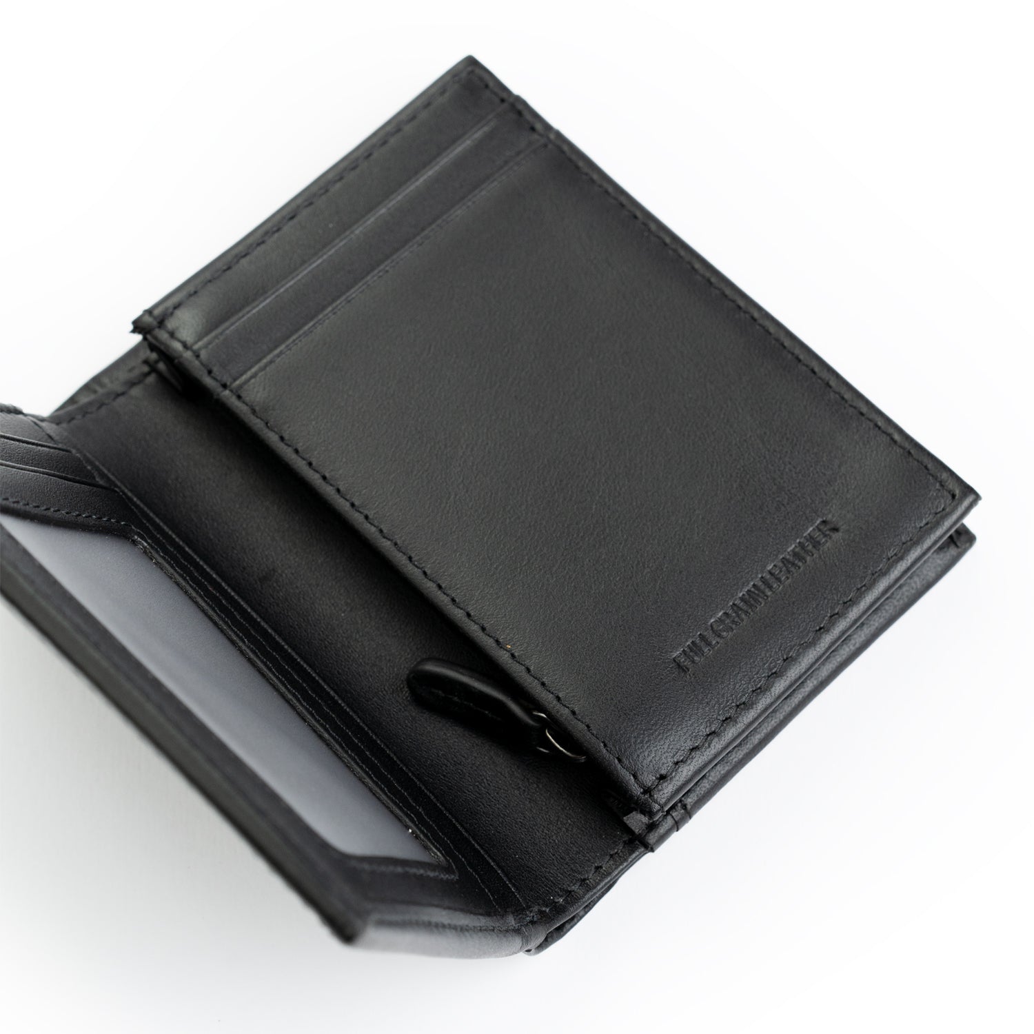 Crossing Sydney Short Leather Wallet With Coin Pouch - Black