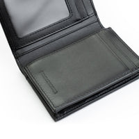 Crossing Sydney Short Leather Wallet With Coin Pouch - Black