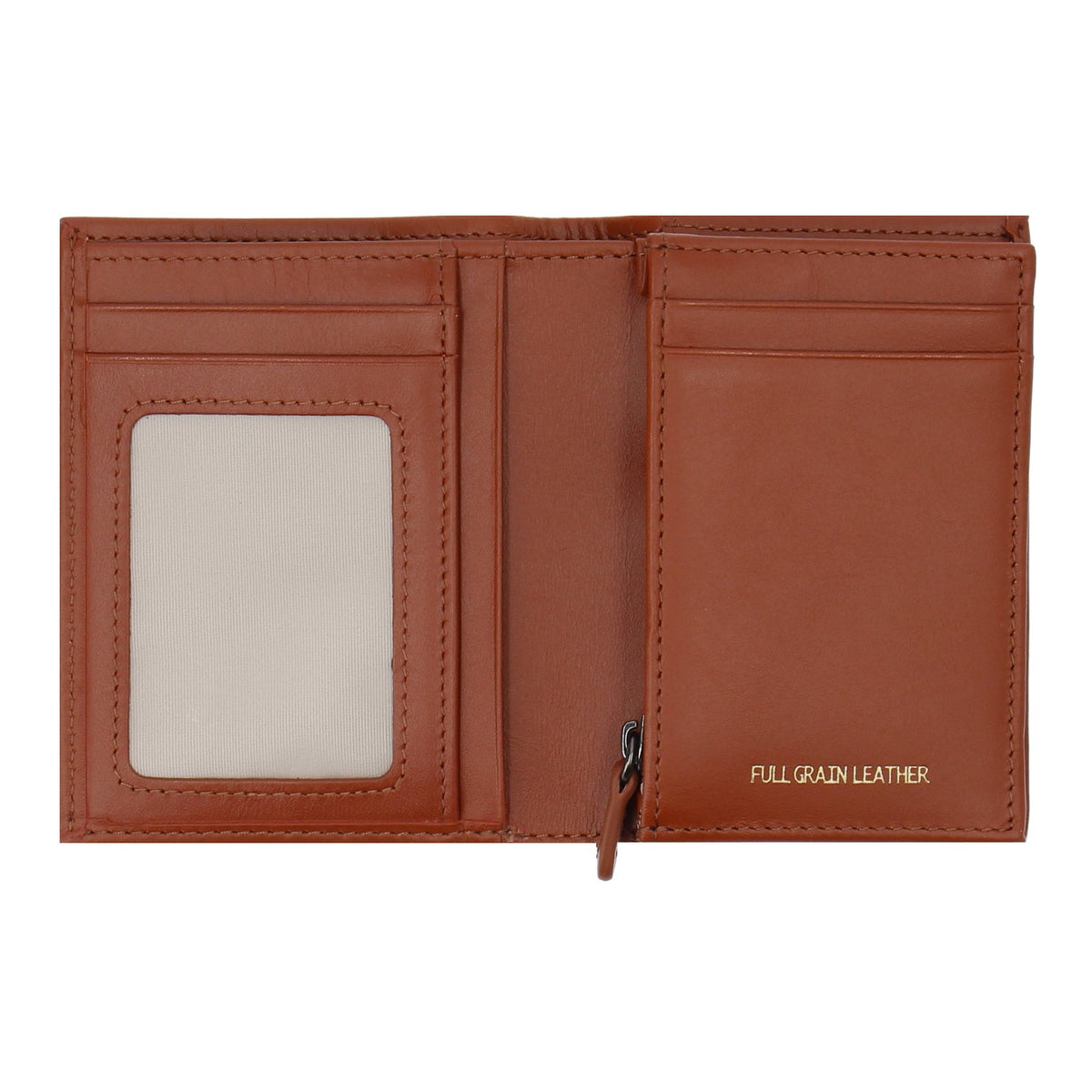 Crossing Sydney Short Leather Wallet With Coin Pouch Rfid - Gingerbread