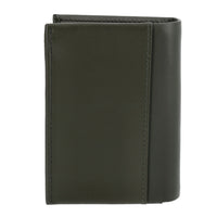 Crossing Sydney Short Leather Wallet With Coin Pouch Rfid - Khaki