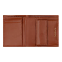 Crossing Sydney Slim Leather Wallet With Coin Pouch - Gingerbread