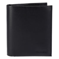 Crossing Sydney Slim Leather Wallet With Coin Pouch Rfid - Black