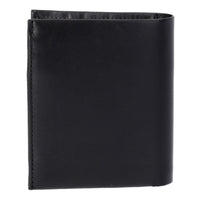 Crossing Sydney Slim Leather Wallet With Coin Pouch Rfid - Black