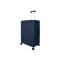 Crossing Tripp Polycarbonate Expandable 20" Carry On Luggage Spinner - Navy