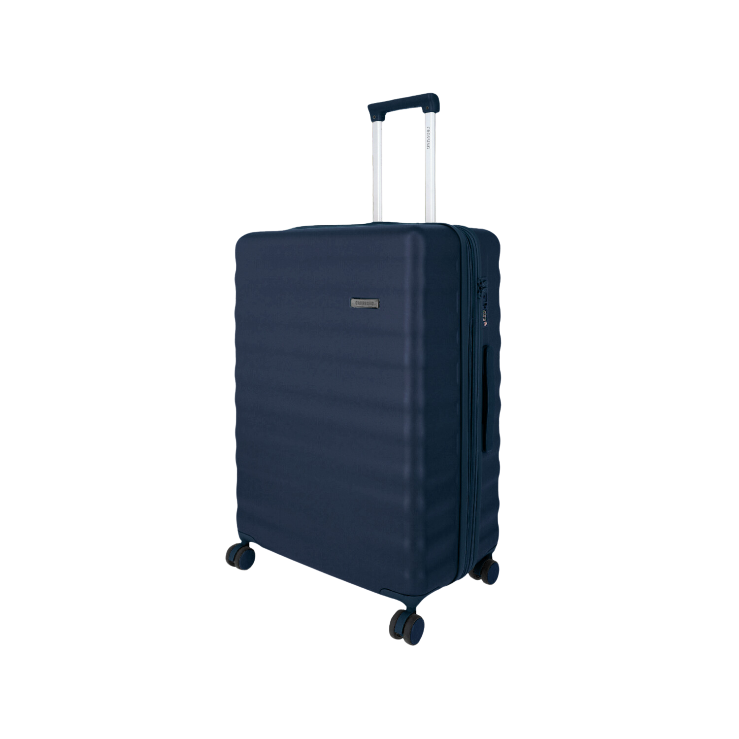 Crossing Tripp Polycarbonate Expandable 28" Large Luggage Spinner - Navy