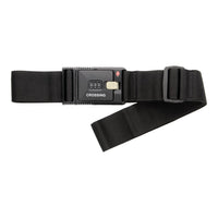 Crossing Travel Sentry Approved Locking Luggage Strap (Black)