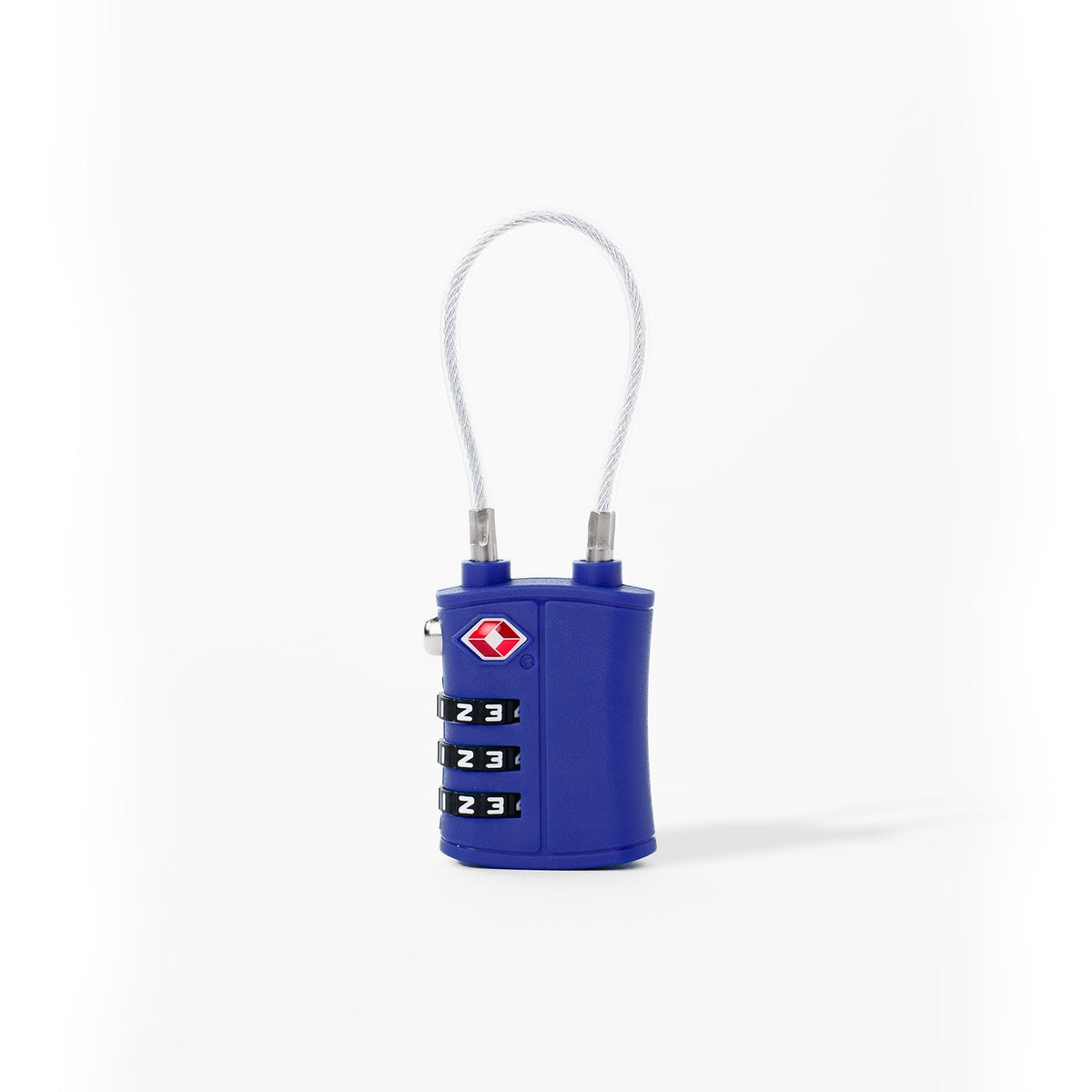 Crossing Ultra-Light TSA 3-Dial Cable Lock - Marian Blue