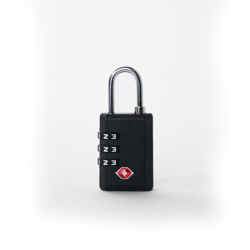 Crossing Ultra-Light TSA 3-Dial Travel Lock - Black
