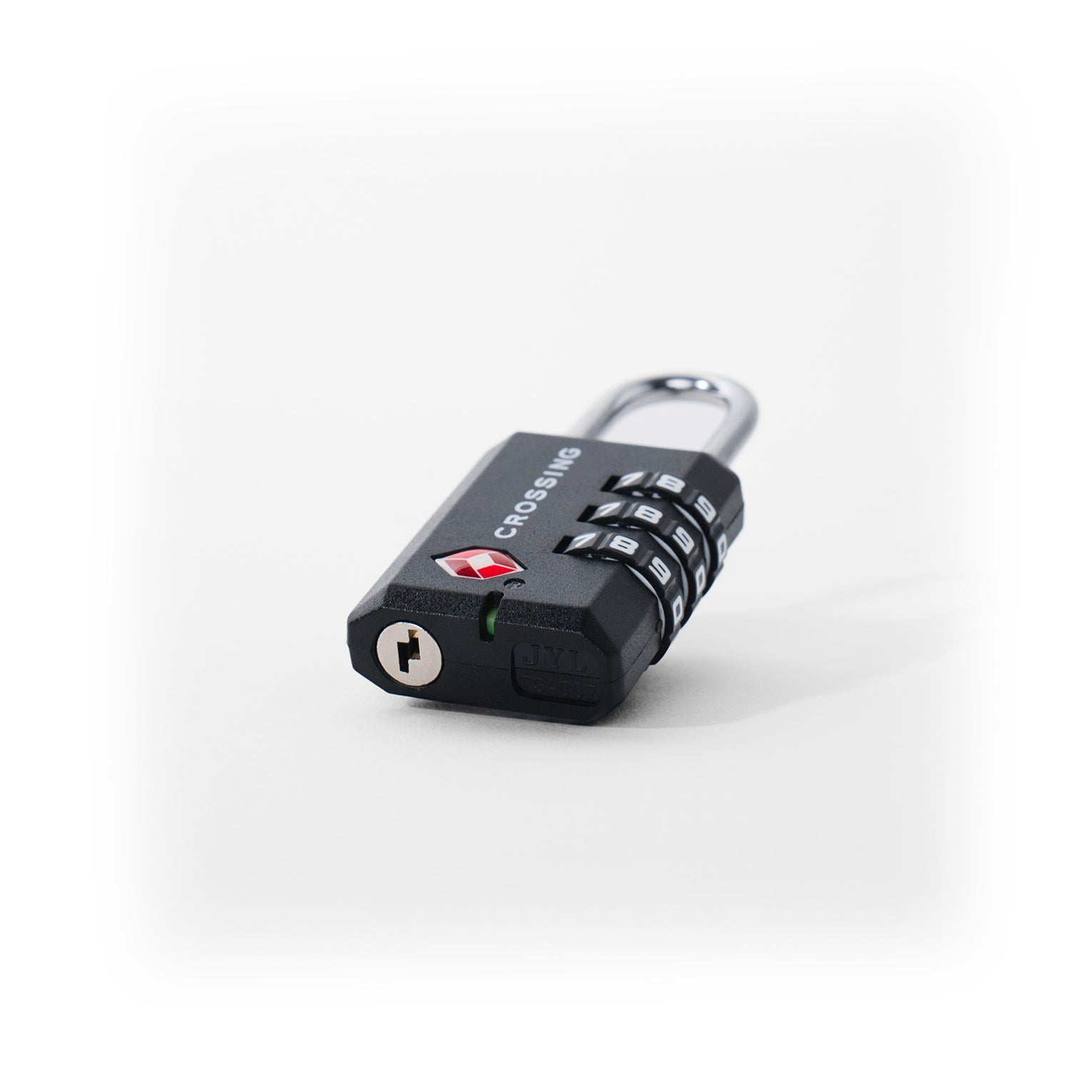 Crossing Ultra-Light TSA 3-Dial Travel Lock - Black