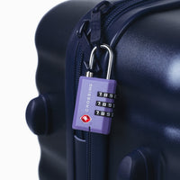 Crossing Ultra-Light TSA 3-Dial Travel Lock - Peri Blue