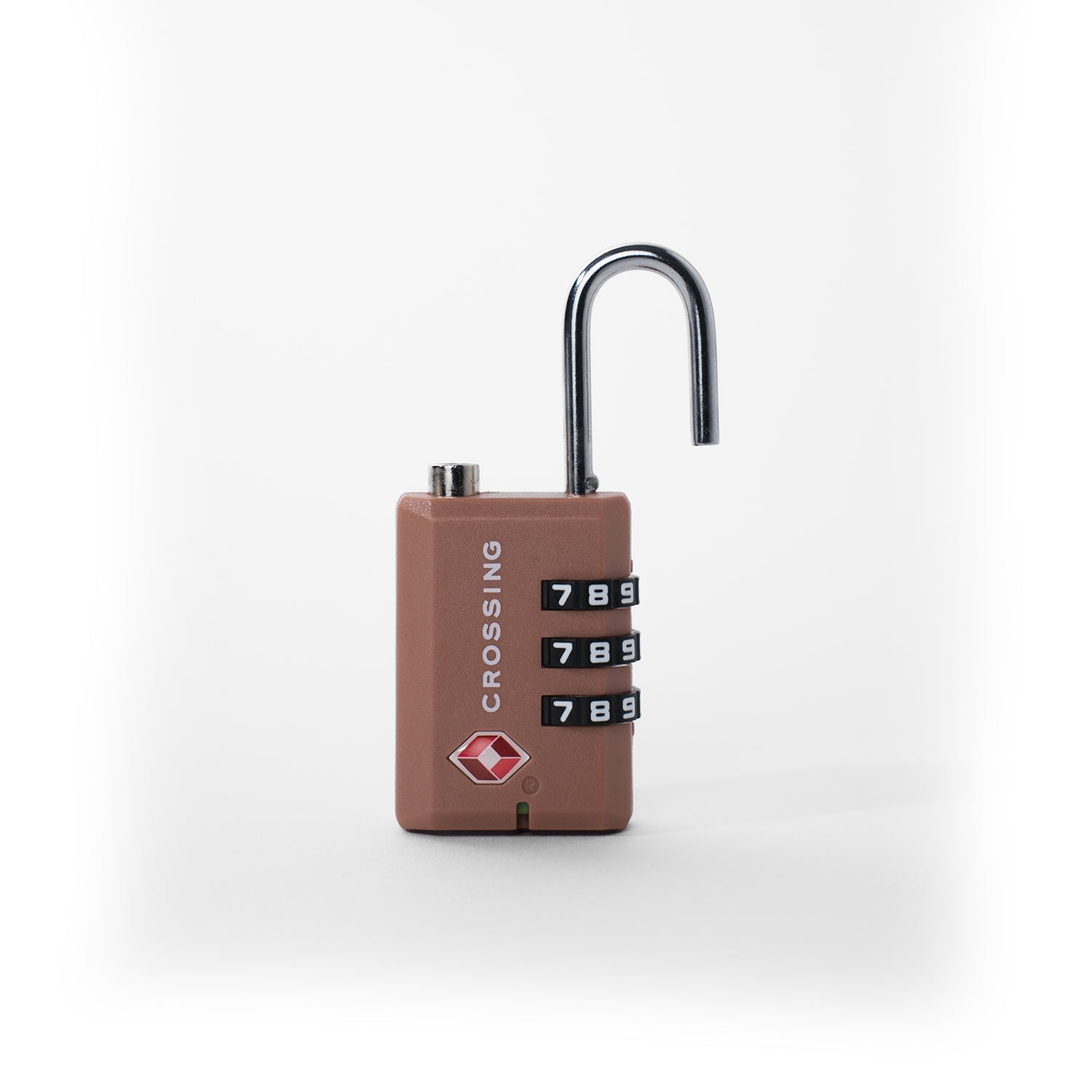 Crossing Ultra-Light TSA 3-Dial Travel Lock - Rose Quartz