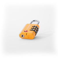 Crossing Ultra-Light TSA 3-Dial Travel Lock - Tuscany Yellow